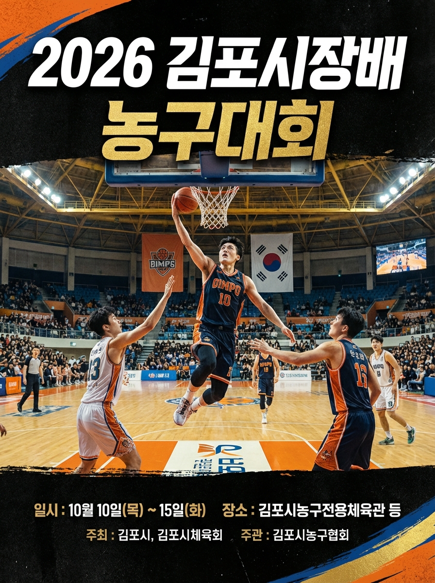 2026 김포시장배 농구대회